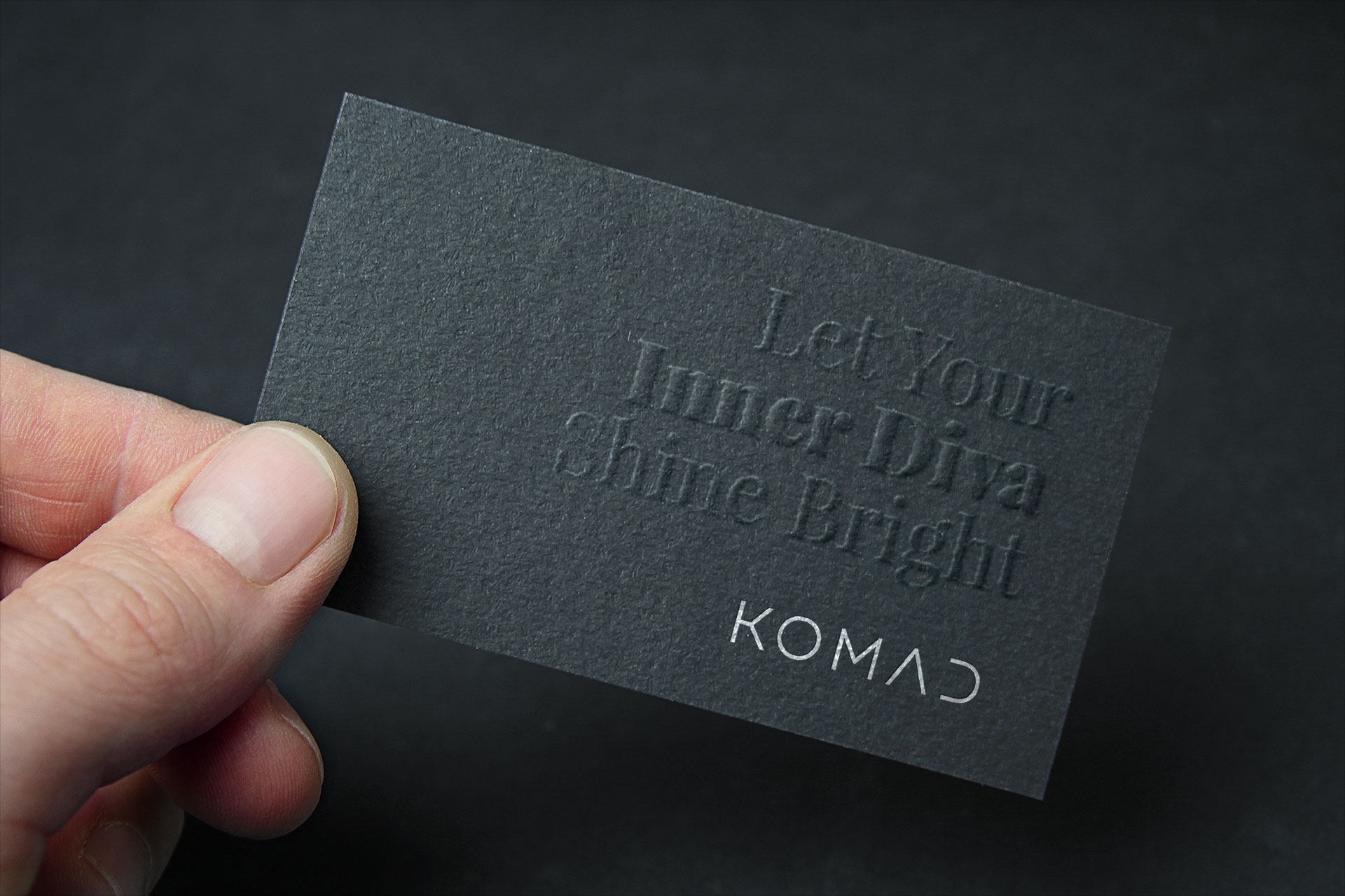 KOMAD branding